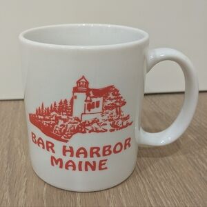 Retro Bar Harbor Maine Mug